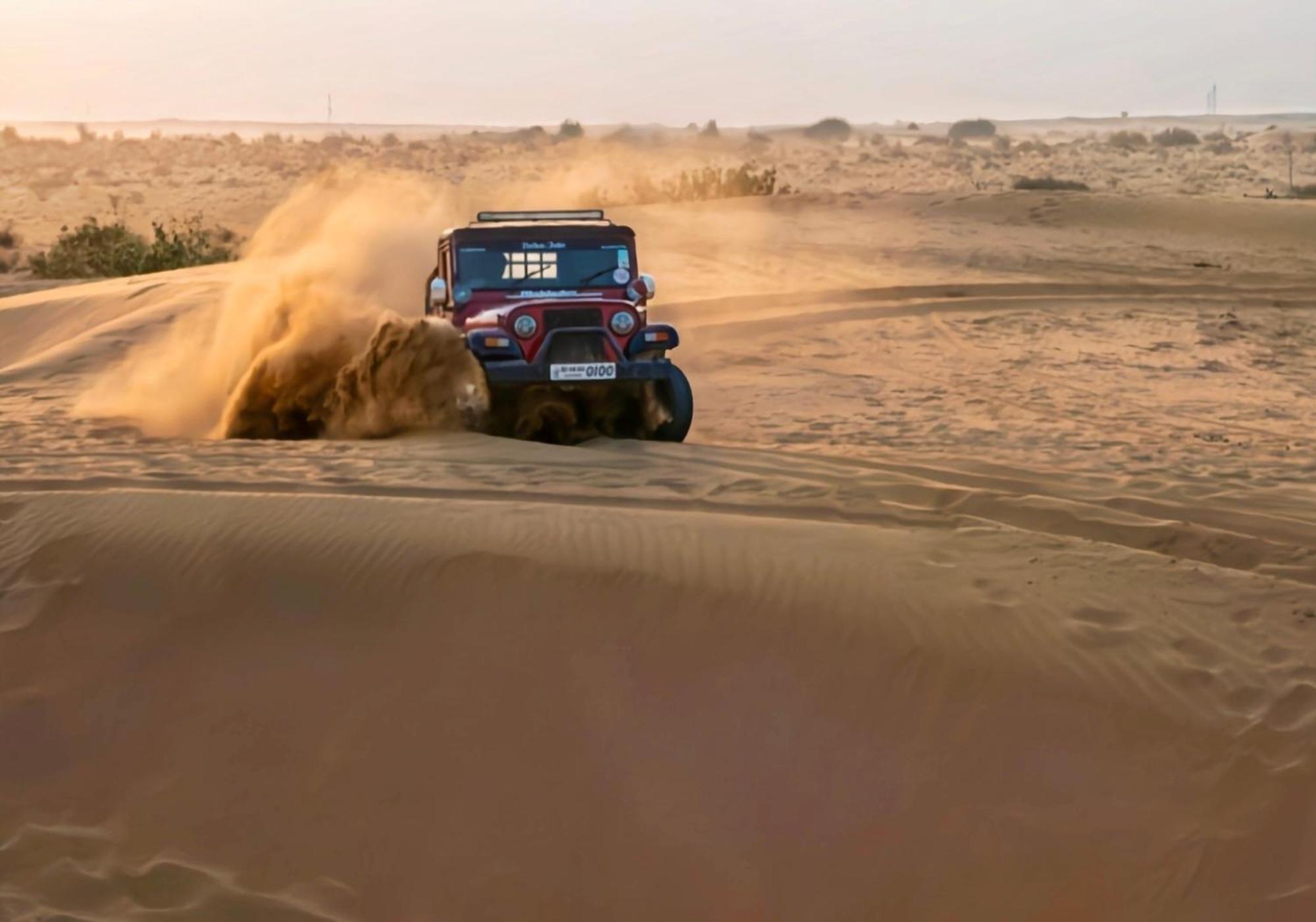 The Saffron Desert Camp Jaisalmer Esterno foto