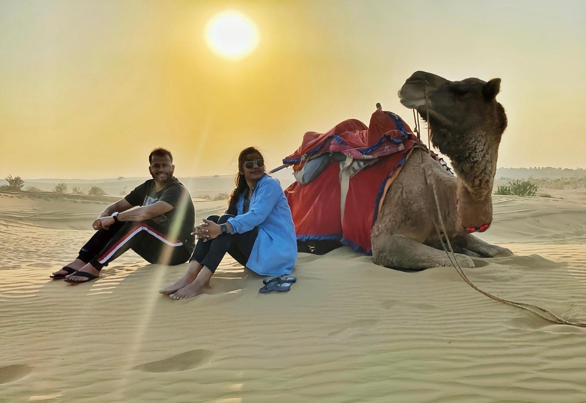 The Saffron Desert Camp Jaisalmer Esterno foto