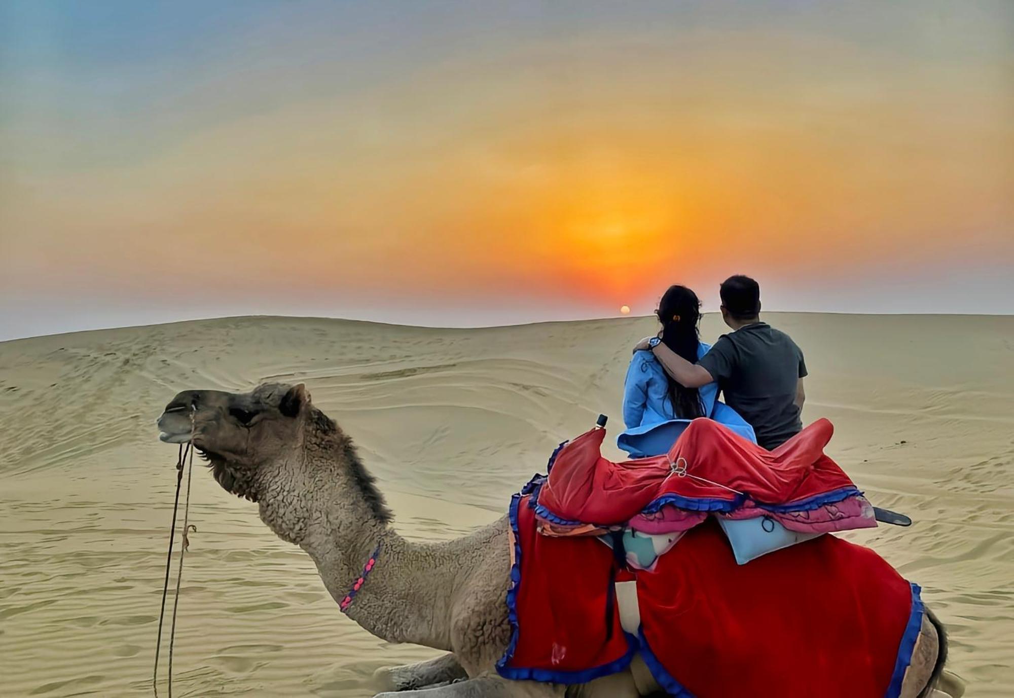 The Saffron Desert Camp Jaisalmer Esterno foto