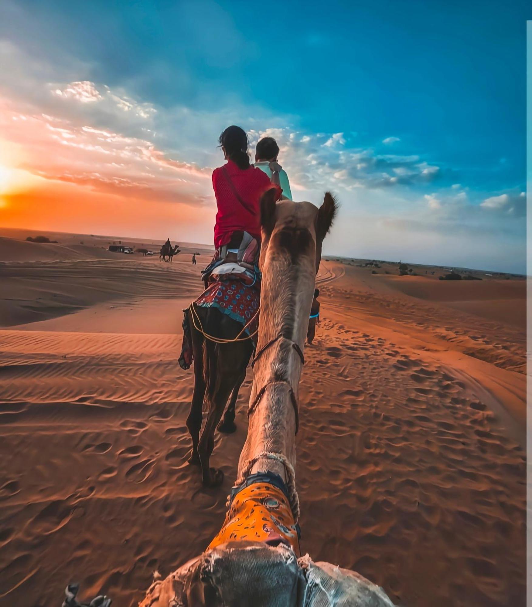 The Saffron Desert Camp Jaisalmer Esterno foto