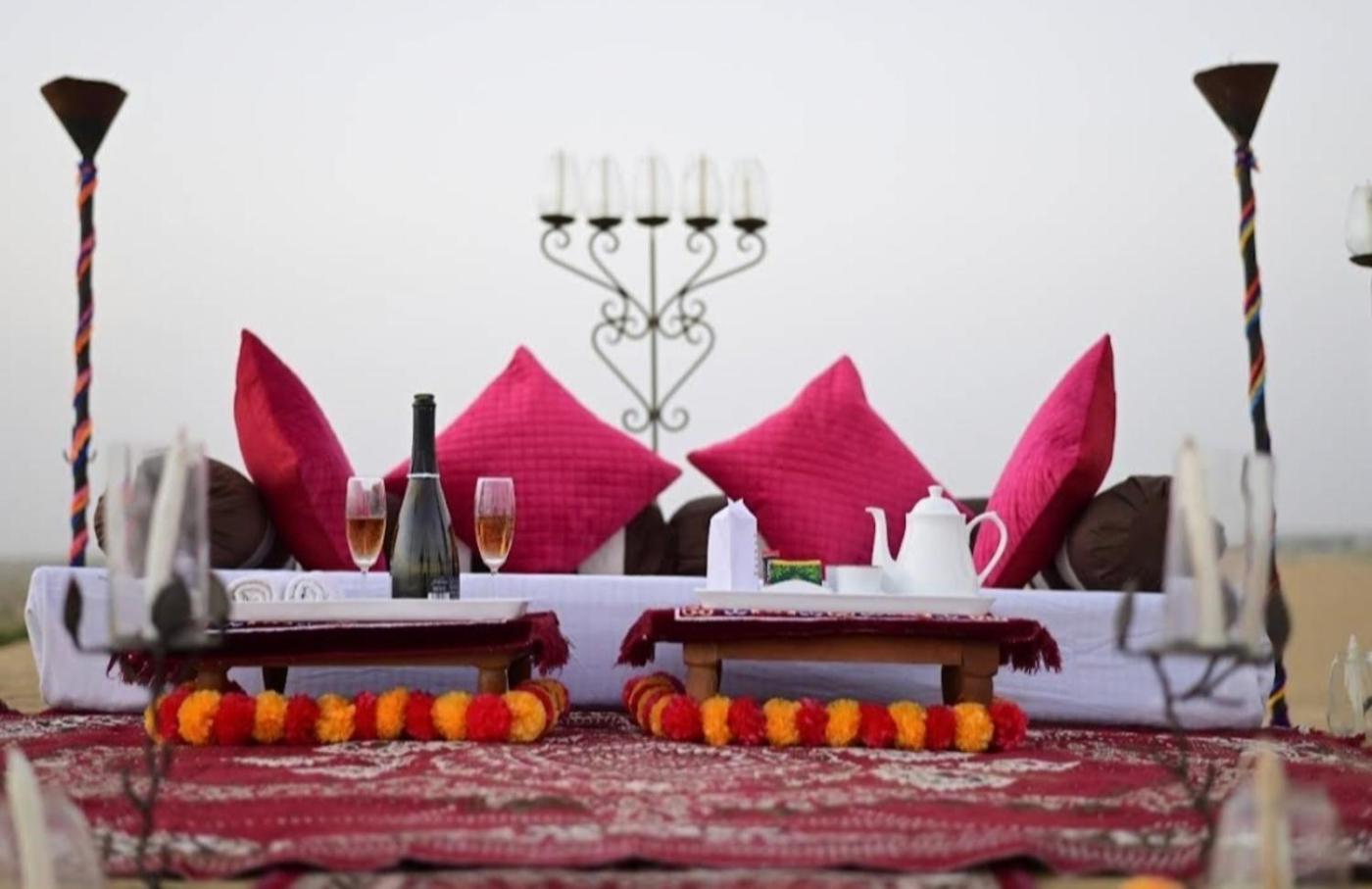 The Saffron Desert Camp Jaisalmer Esterno foto
