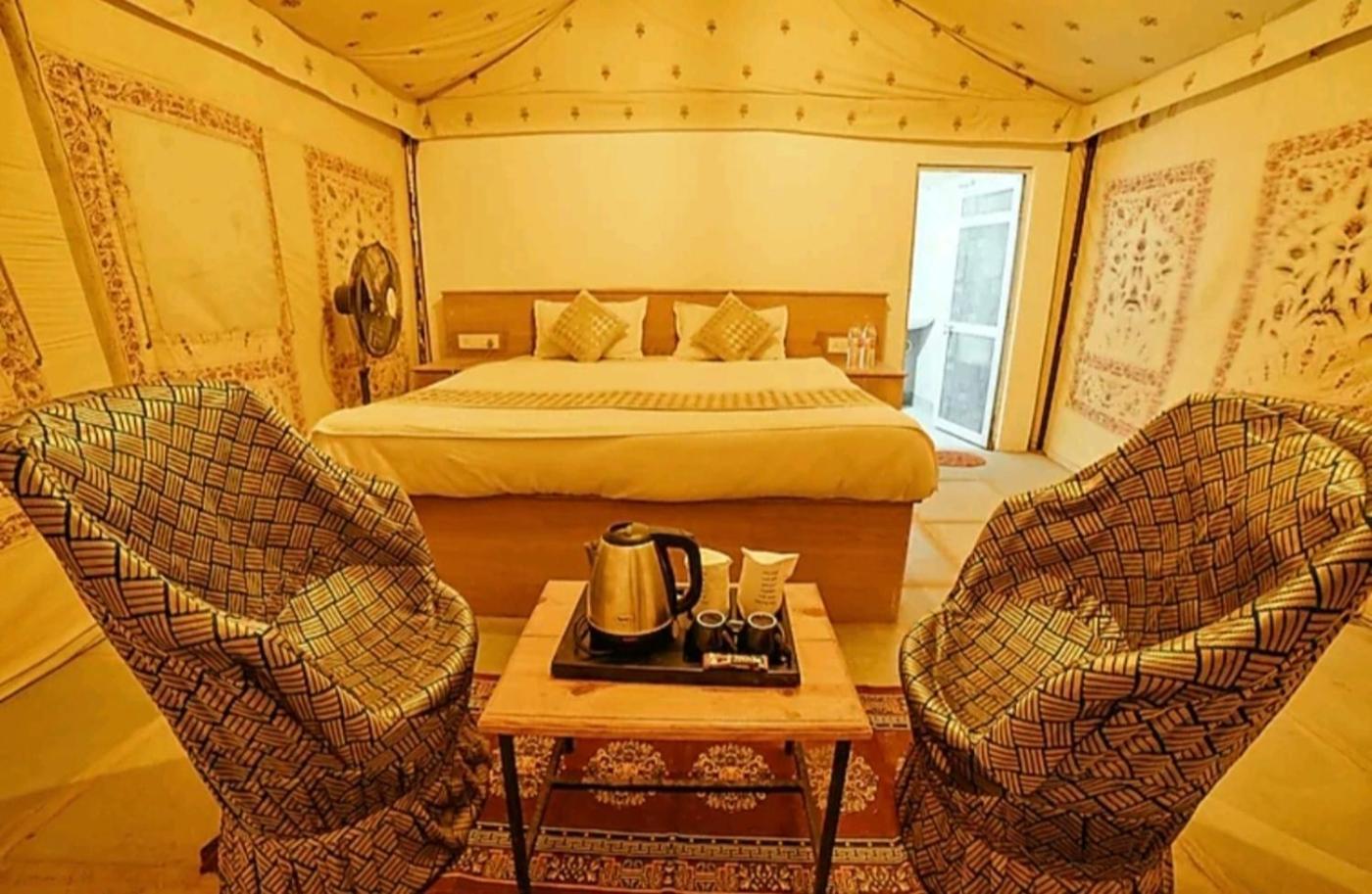 The Saffron Desert Camp Jaisalmer Esterno foto