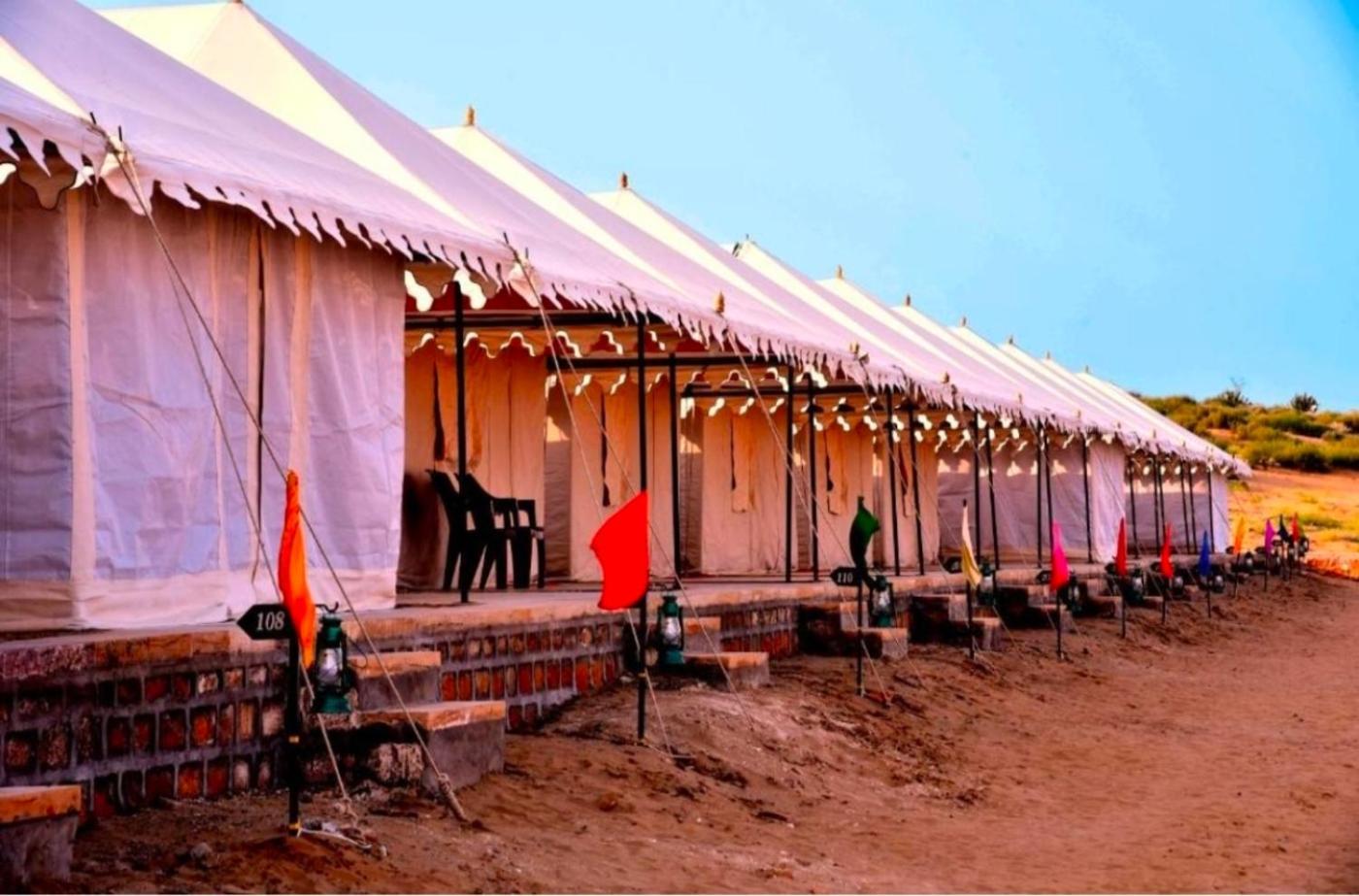 The Saffron Desert Camp Jaisalmer Esterno foto